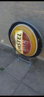 Amstel lichtbak lichtreclame, Verzamelen, Biermerken, Ophalen of Verzenden, Zo goed als nieuw, Reclamebord, Plaat of Schild, Amstel