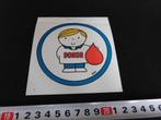 sticker strip dick bruna bloeddonor donor man bloed, Ophalen, Zo goed als nieuw, Bedrijf of Vereniging