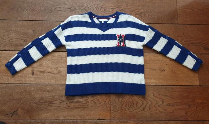 Tommy Hilfiger Trui, maat 128, Kinderen en Baby's, Kinderkleding | Maat 122, Zo goed als nieuw, Jongen of Meisje, Trui of Vest