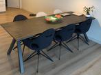 Xooon eetkamertafel + 6 stoelen, Huis en Inrichting, Tafels | Eettafels, Ophalen, Eikenhout, 200 cm of meer, 50 tot 100 cm