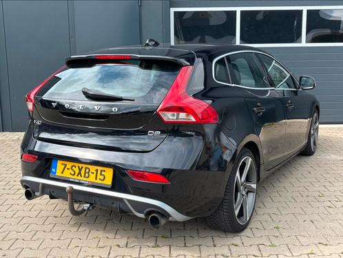 Volvo V40 1.6 D2 R-design 2013 Zwart, Auto's, Volvo, Particulier, V40, Diesel, A, Hatchback, Handgeschakeld, Origineel Nederlands