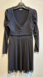 Jurk met bijpassende bolero zwart maat M feest chique kerst, Kleding | Dames, Maat 38/40 (M), Overige typen, Zwart, Ophalen of Verzenden