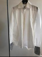 Arrow tapered fit heren overhemd mt 40, Ophalen of Verzenden, Zo goed als nieuw, Blauw, Halswijdte 39/40 (M)