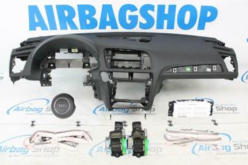Airbag set Dashboard wit stiksels rond airbag Audi Q5 - 8R beschikbaar voor biedingen