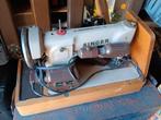 Oude Singer naaimachine met lamp, Ophalen of Verzenden