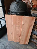 Cederhout BBQ serveerplank rookplank zalm kerstdiner., Ophalen of Verzenden, Nieuw