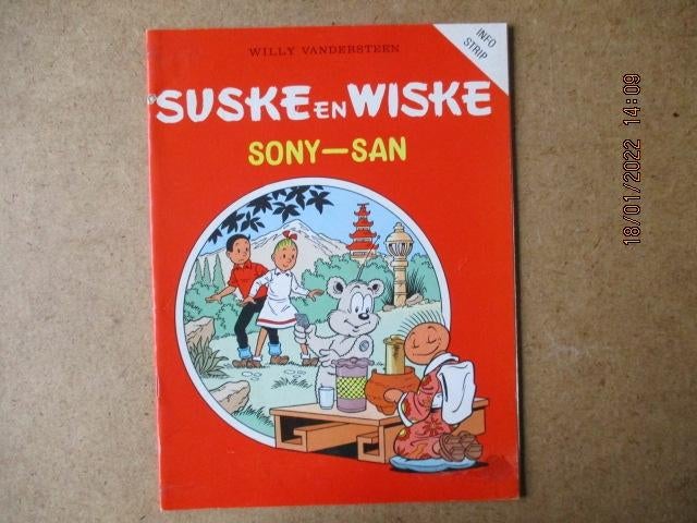 adv5508 suske en wiske info strip 3, Eén stripboek, Ophalen, Gelezen