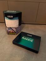 Nieuwe Hangmat met Bevestigingshaken - Wit/Blauw, Ophalen, Binnen, Opvouwbaar, Nieuw