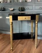 Sidetable met lade, Ophalen, 50 tot 100 cm, Zo goed als nieuw, 25 tot 50 cm