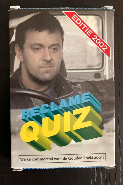 Reclame quiz 2002 Gouden Loekie kaartspel, Hobby en Vrije tijd, Gezelschapsspellen | Kaartspellen, Zo goed als nieuw, Ophalen of Verzenden