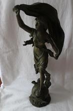 Antiek Art Nouveau E. Bruchon beeld 1880-1910, Ophalen
