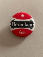 Button HEINEKEN bier, Verzamelen, Verzenden, Zo goed als nieuw, Merk, Button