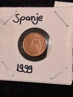 Spanje 1 cent 1999, Ophalen of Verzenden, Overige landen, Losse munt
