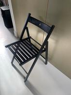 Zwarte IKEA Terje Klapstoelen, Huis en Inrichting, Stoelen, Zwart, Ophalen of Verzenden, Zo goed als nieuw, Eén