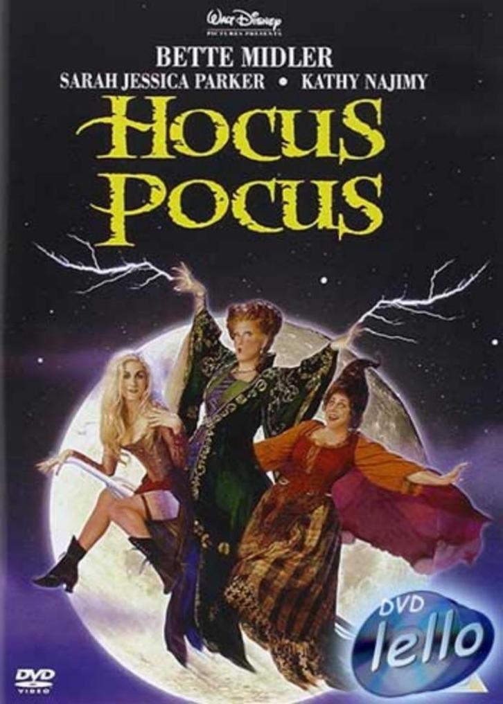 Disney Hocus Pocus (1993 Bette Midler Sarah Jessica Parker)F, Cd's en Dvd's, Dvd's | Komedie, Nieuw in verpakking, Overige genres
