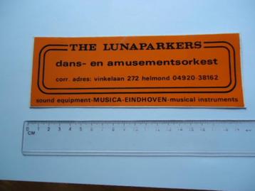 sticker oud The Lunaparkers dans amusement orkest band  beschikbaar voor biedingen