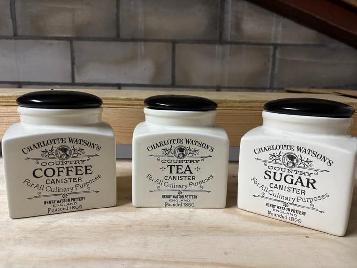 Voorraad Potten Charlotte Watson's (2), Antiek en Kunst, Curiosa en Brocante, Ophalen of Verzenden