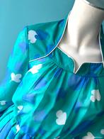 Vintage jaren 80 jurk groen maat 44, Verzenden, Maat 42/44 (L), Knielengte, Gedragen