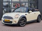 MINI Cabrio 1.6 Cooper Chili | Airco | Stoelverwarming | Nav, Euro 5, Gebruikt, Zwart, 4 cilinders