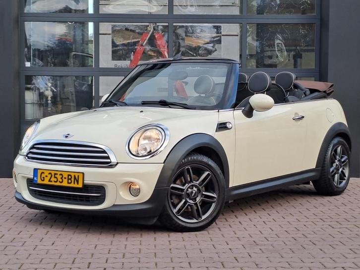 MINI Cabrio 1.6 Cooper Chili | Airco | Stoelverwarming | Nav, Auto's, Mini, Bedrijf, Te koop, Cabrio, ABS, Airbags, Airconditioning
