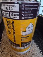 Isover Zolderisolatie - 3m² Rol - 16cm dik, 12 cm of meer, Nieuw, Minder dan 5 m², Glaswol