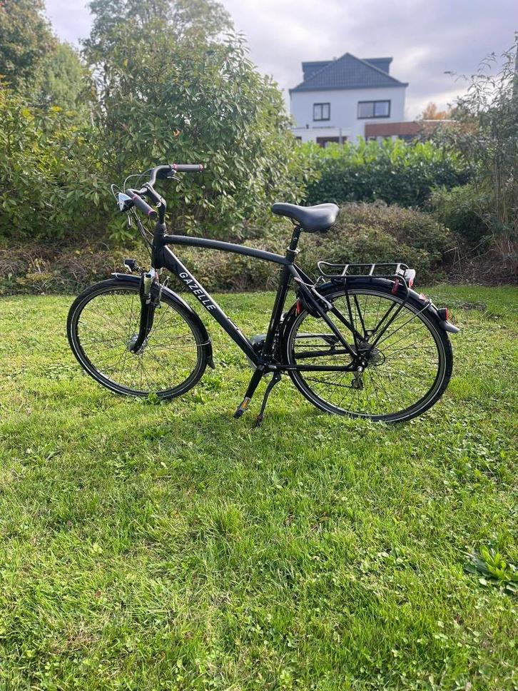 Exclusive | Gazelle Vento T24 | Zwart | Z.G.A.N., Fietsen en Brommers, Fietsen | Heren | Sportfietsen en Toerfietsen, Zo goed als nieuw