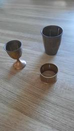 Alpaca Drinkbeker, Eierdopje & Servetring Set, Ophalen of Verzenden