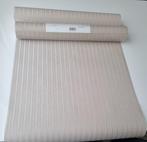 Eijffinger behang vinyl taupe fijne streep ruime voorraad, Ophalen of Verzenden, 75 m² of meer