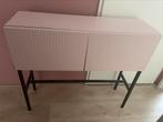 Roze sidetable, Huis en Inrichting, Tafels | Sidetables, Ophalen, Gebruikt, 50 tot 100 cm, 25 tot 50 cm