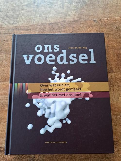 Frans M. de Jong - Ons voedsel, Boeken, Kookboeken, Zo goed als nieuw, Ophalen of Verzenden