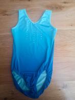Turnpakje decathlon 10 jaar groen/blauw, Gebruikt, Blauw, Turnpak(je), Kindermaat 122 t/m 140