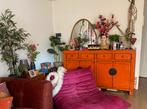 Chinese kast oranje, Ophalen, Zo goed als nieuw, 25 tot 50 cm, Vintage