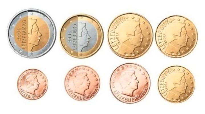 Luxemburg Losse Munten ( 1cent t/m 2euro)(2002 t/m 2012)UNC, Postzegels en Munten, Munten | Europa | Euromunten, Losse munt, Luxemburg