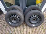 peugot 308. 205/55R16 91H, Ophalen, Gebruikt, 16 inch, Banden en Velgen