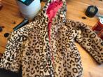 Leuke jas met luipaardprint maat 110, Kinderen en Baby's, Kinderkleding | Maat 110, Meisje, Ophalen of Verzenden, Zo goed als nieuw