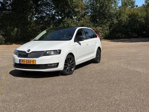 Skoda Rapid 1.0 TSI Greentech 95pk DSG 2017 Wit, Auto's, Skoda, Particulier, Rapid, ABS, Airbags, Airconditioning, Apple Carplay