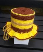 Wc rol houder gehaakt hoedje retro vintage, Verzenden, Nieuw, Haken, Overige typen