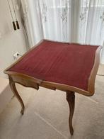 Antieke kaarttafel / speeltafel, Ophalen of Verzenden