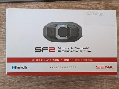 Sena SF2 Bluetooth 2-weg Intercom met HD Speakers, Motoren, Accessoires | Navigatiesystemen, Zo goed als nieuw, Ophalen of Verzenden