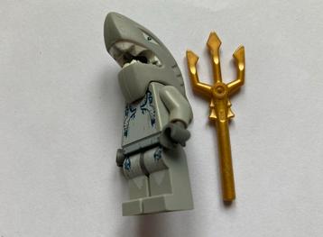 Lego Atlantis Haai Shark minifigure minifig poppetjes figuur beschikbaar voor biedingen