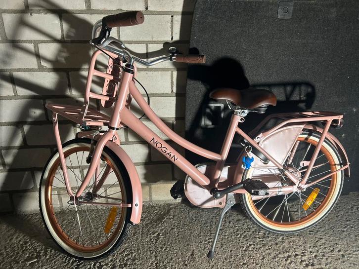Nogan Cargofiets Meisjes Oud Roze 20 inch, Fietsen en Brommers, Fietsen | Dames | Damesfietsen, Gebruikt, Overige merken, (Extra) lage instap