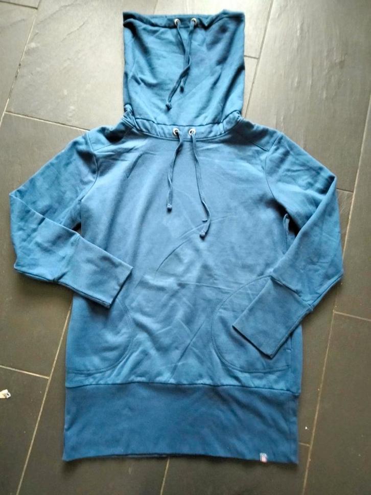 MOOI blauw coltrui merk NIELSSON, Kleding | Dames, Truien en Vesten, Zo goed als nieuw, Maat 46/48 (XL) of groter, Blauw, Ophalen of Verzenden