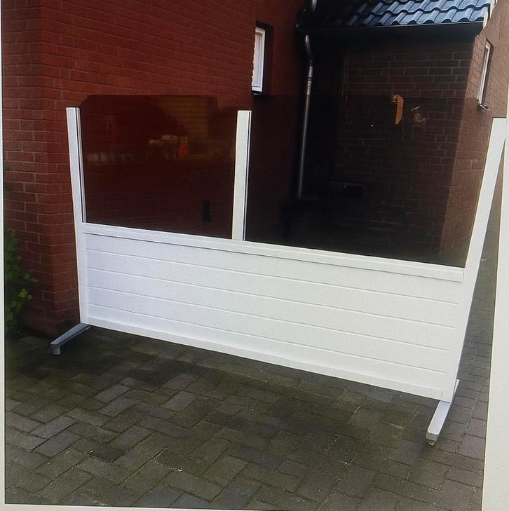 2x Windschermen -,, Tuin en Terras, Schuttingen, Zo goed als nieuw, Overige materialen, 1 tot 2 meter, Minder dan 3 meter, Ophalen