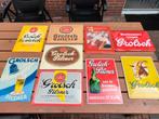 Grolsch reclame borden, Ophalen of Verzenden, Zo goed als nieuw, Reclamebord, Plaat of Schild, Grolsch