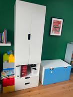 Ikea Smastad kledingkast met lades en planken, Ophalen, Kunststof, Gebruikt, 50 tot 100 cm