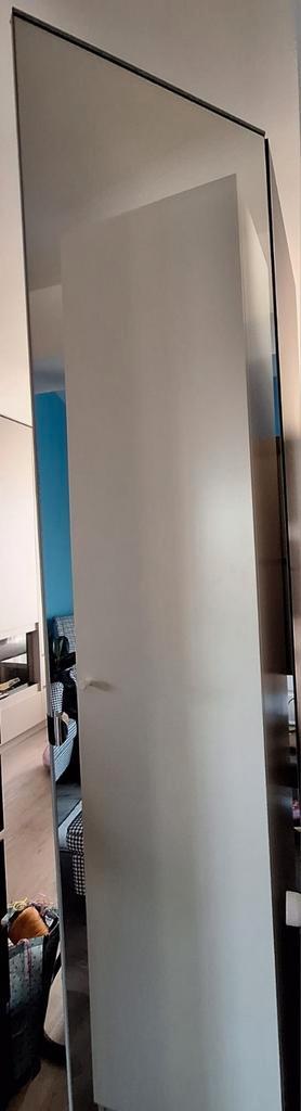 Zwartbruin Ikea Pax kast met spiegeldeur, Huis en Inrichting, Kasten | Kledingkasten, Ophalen