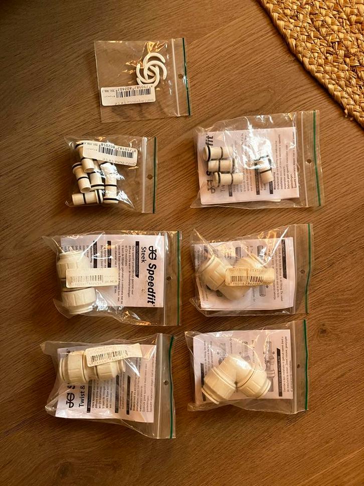 JG Speedfit Koppelingen voor CV & Water, Doe-het-zelf en Verbouw, Buizen en Afvoer, Zo goed als nieuw, Overige typen, Overige materialen