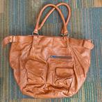 iKKS Final Touch cognac lederen Tote bag, Ophalen of Verzenden, Nieuw, Bruin, Shopper