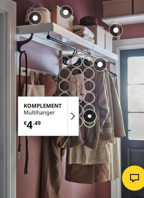 Gratis - Ikea Hemnes kapstok, Huis en Inrichting, Woonaccessoires | Kapstokken, Gebruikt, Wandkapstok, Minder dan 100 cm, Overige materialen