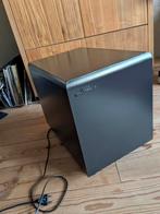 Jamo 410e actieve subwoofer 10 inch woofer, Audio, Tv en Foto, Gebruikt, Ophalen of Verzenden, 60 tot 120 watt, Front, Rear of Stereo speakers